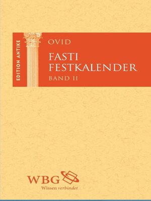 cover image of Fasti / Festkalender. Band 2